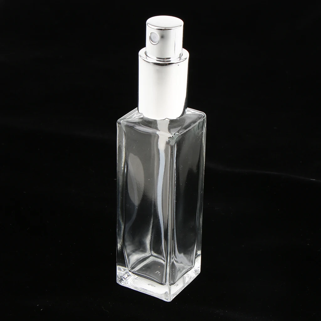 Pack of 2 Glass Refillable Empty Perfume Tube Atomizer Pump Spray Bottles Sample Vials Aftershave Sprayer for Travel Gifts