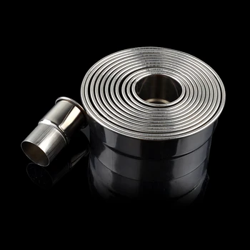

BAKEST 12pcs per set Stainless Steel Thick Round Mousse Ring Pastry Cookie Mould Baking Cake Biscuit Cutting Mold