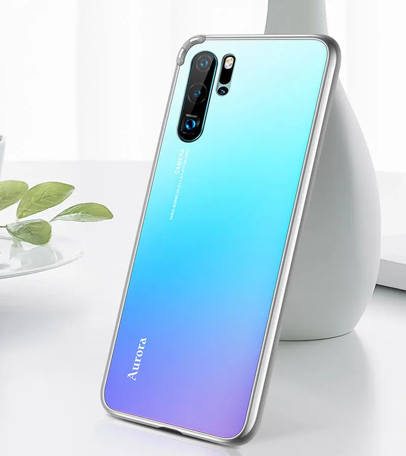 Чехол BEYOUR для huawei P30 Pro, металлическая рамка Авроры, ударопрочный, закаленное стекло, жесткая задняя крышка для huawei P20 Pro, чехол для телефона