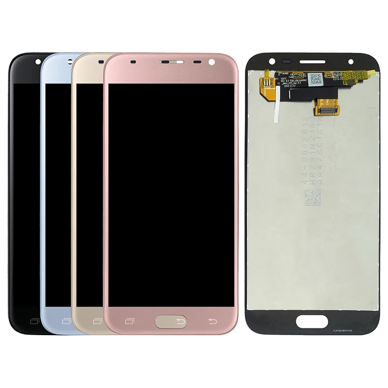 Pаспродажа Замена ЖК s для Samsung Galaxy J3 2017 J330 J330F телефон ЖК дисплей сенсорный экран дигитайзер сборка с контролем яркости