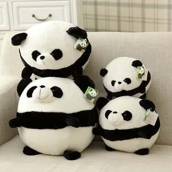 

Round Ball Panda Doll Soft Plush Toys Stuffed Animals Super Kawaii Panda Plush Doll Toy Children Toy Gift