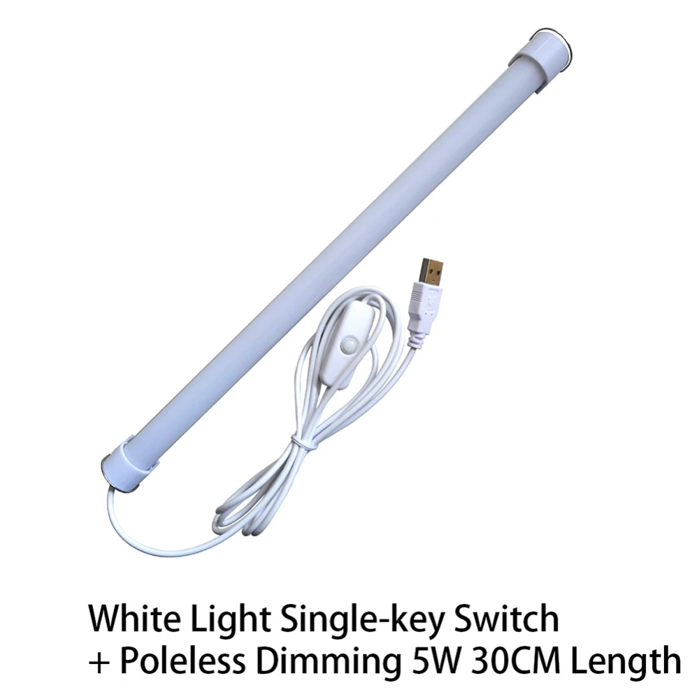 

Portable USB Cabinet light DC 5V LED Strip Light 5W 30CM 9W 40CM Desk Reading Light Electrodeless Lamp