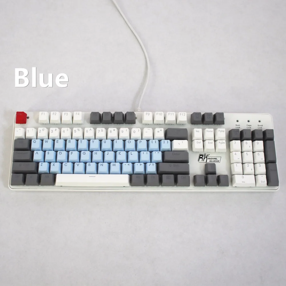

Mechanical Keyboard large Font Keycap 104/108 key Double-shot Thick PBT Keycap Cherry  MX Switch Keycaps Backlight DIY