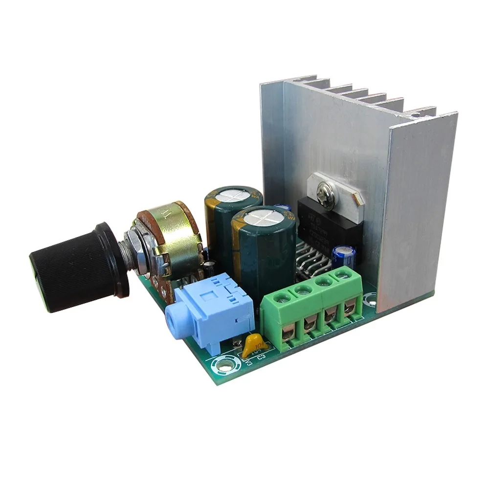 

2*15W TDA7297 Digital Dual Channel Stereo Audio Amplifier AC/DC12-18V small stereo amp Analog Mini Power Amplifier