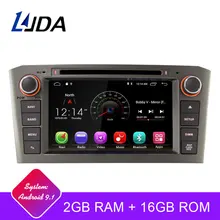 LJDA 2 Din Android 9.1 Car DVD Player Per Toyota Avensis T25 2003-2008 Wifi GPS Radio 2 GB di RAM 16G ROM Quad Core Multimediale USB