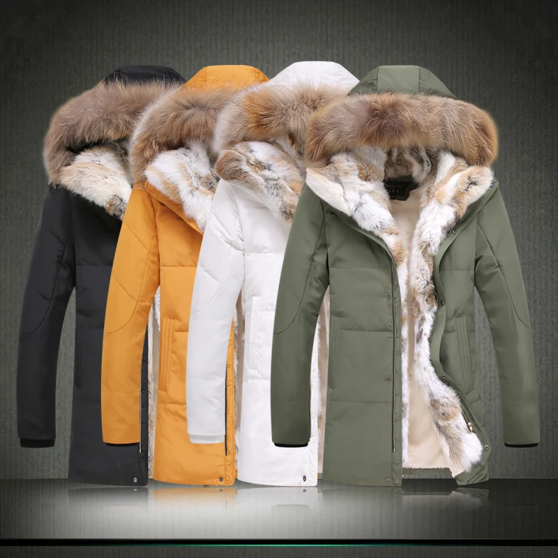 Зимняя новая мужская модная одежда для отдыха с хлопковой подкладкой, толстые парки, мужские толстые пальто, куртки