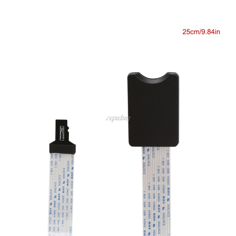 

TF MicroSD Male To SD Female SDHC SDXC Card Reader Extension Adapter Cable Extender For Phone Car GPS TV 10/15/25/46cm Nov09