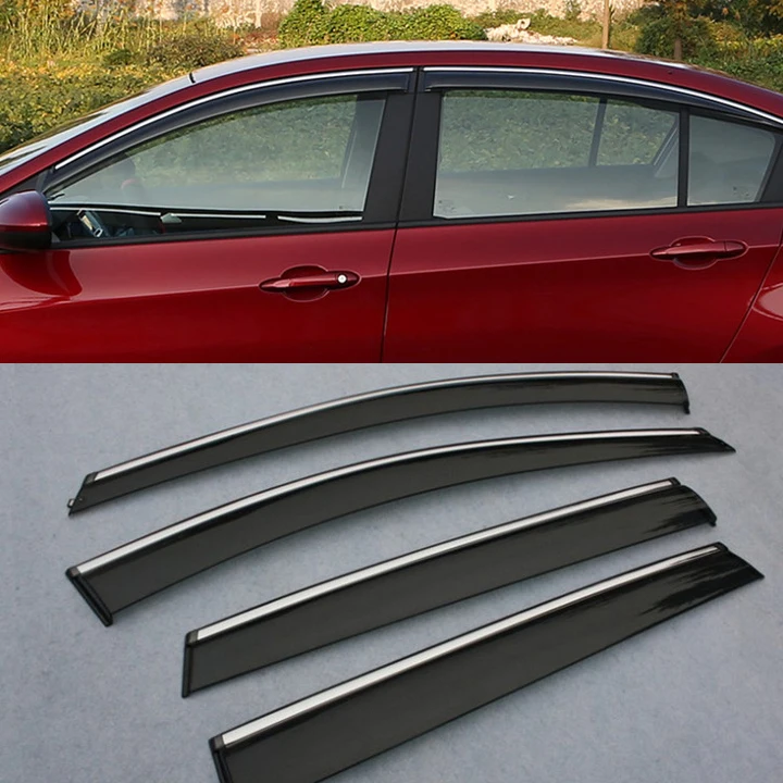 Window Wind Deflector Visor Rain/Sun 
