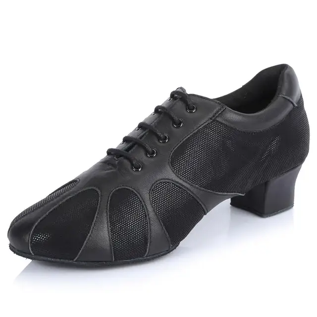 Buy Brand Dance Shoes For Men 3.5cm Low Heel Jazz Shoes Male Sneakers Genuine