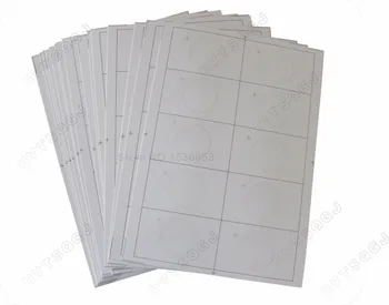 

500pcs rfid 125KHZ em4100 Card inlays ,RFID Inlays, Contaceless card Inlay for card making A4 Size(2x5pcs)
