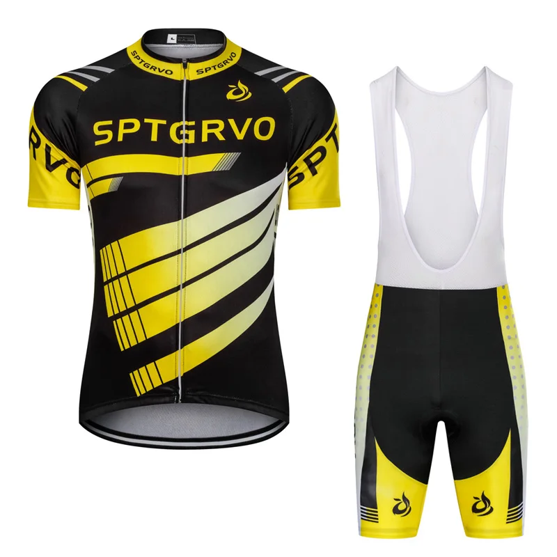 

SPTGRVO LairschDan 2019 Cycling Clothing Men Full Set Summer Team Racing Mountain Bike Clothing Kit Mtb Outfit Road Bicycle Suit