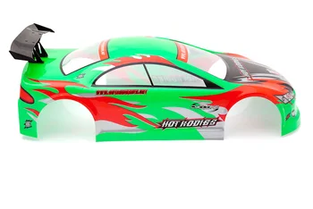 

YUKALA 1/10 radio control car PVC Painted shell body 190mm 010 green 2pcs/lot