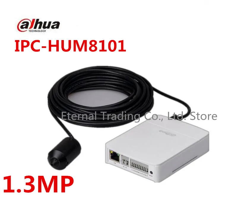 Original dahua 1.3mp HD ultra-smart network pinhole ip camera IPC-HUM8101, free dhl shipping
