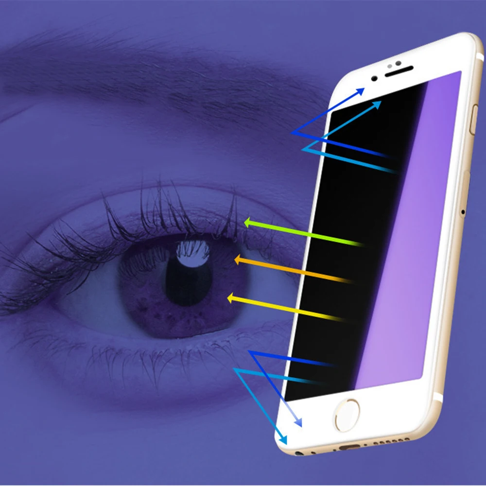 OTAO 6D Kalten Carving Vollen Abdeckung Gehärtetem Glas Für iPhone XS X 8 7 Plus Gebogenen Rand Dis
