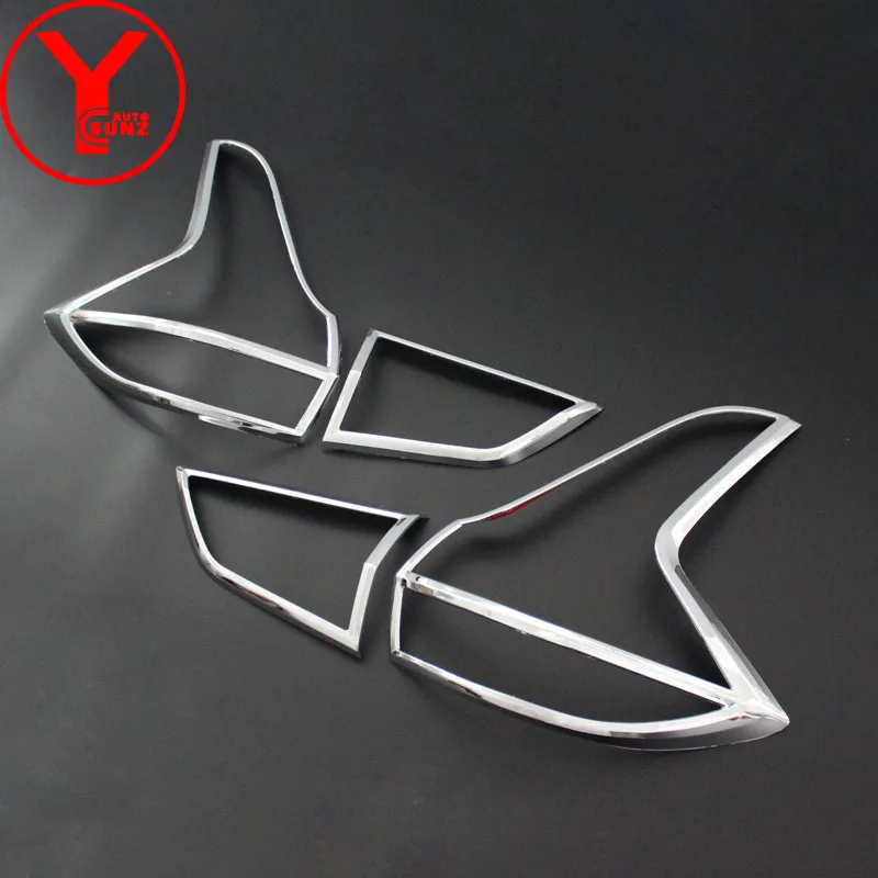 chrome rear tail lights covers for mitsubishi xpander 2017 2018 ABS car