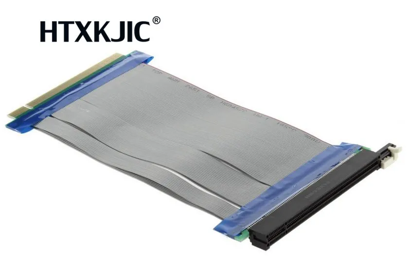 

PCIe 16X PCI Express PCI-E 16X to 16X Riser Extender Card Adapter Flexible Cable