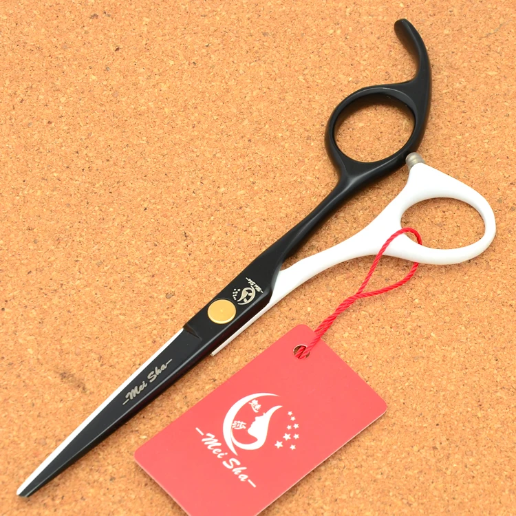 5,5 "Meisha черный и белый Парикмахерские ножницы Япония 440c ножницы для стрижки волос парикмахерская истончение машинки для стрижки волос