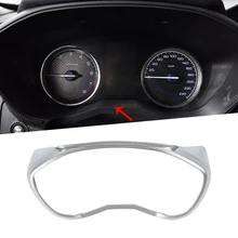 Adesivi per auto In Fibra di Carbonio Grano Materiale ABS Instrument Dashboard Meter Pannello di Copertura Decorazione Assetto Per Subaru Forester SK 2018