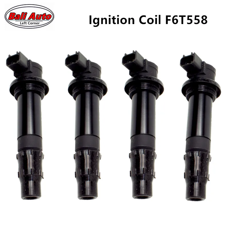 

Left Corner 4X Ignition Coil for 2002-17 Yamaha YZF R1 R6 R6S VMX V Max No#5VY-82310-00-00 5VY823100000 F6T574