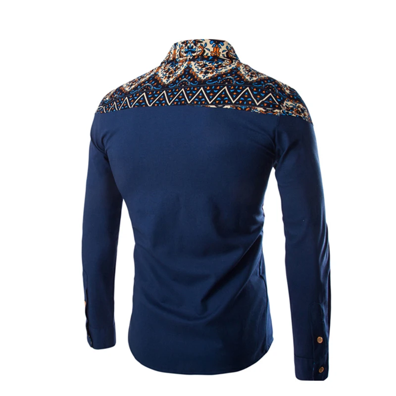 2017 Brand Clothing Мужские Бизнес Рубашки Тонкий С Длинным Рукавом Мужчины Рубашку