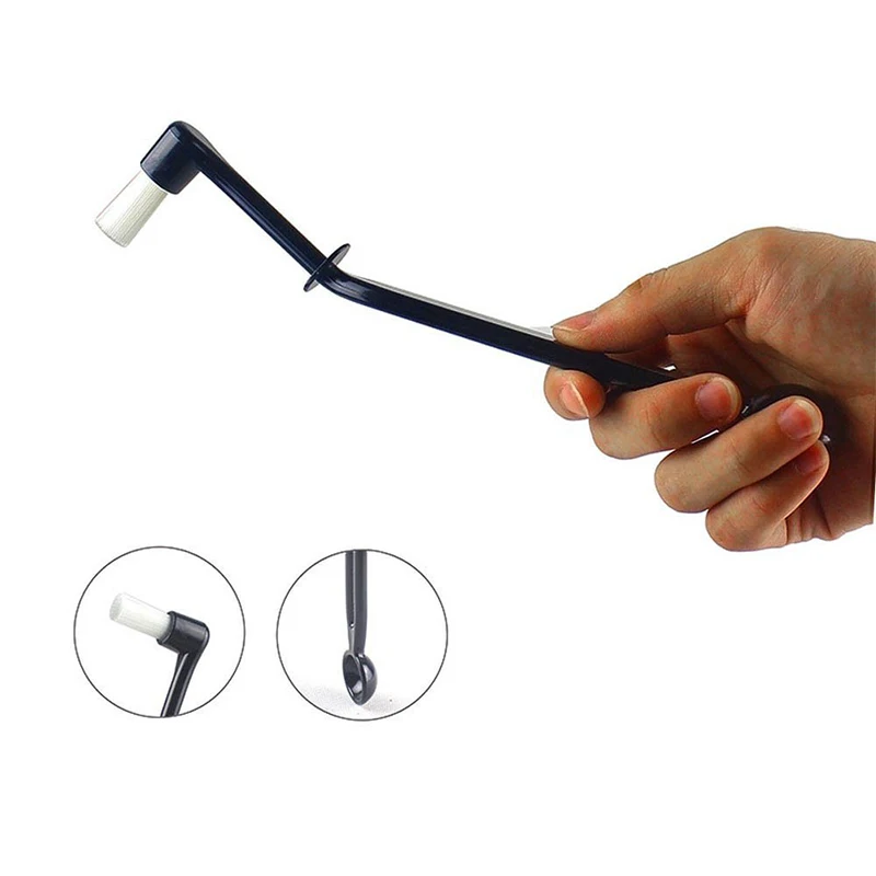 

Nylon Espresso Machine Brush, Coffee Machine Brush Cleaner Coffee Cleaning Tool with Spoon for Coffee Tool Barista Home Kitchen