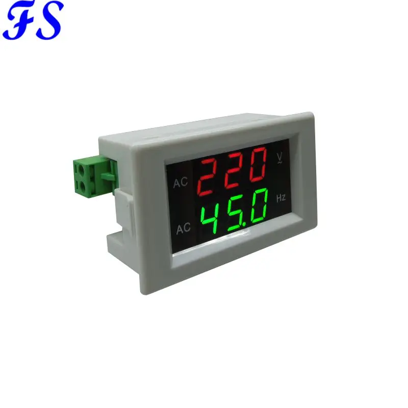 Цифровой светодиодный вольтметр YB4835VF AC 80 500 В 45 0 65 Гц монитор напряжения тестер
