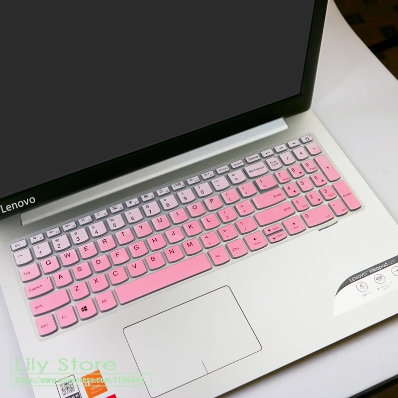 15 дюймовый чехол для клавиатуры ноутбука Lenovo ideapad 320 330 520 320s 720S 15IKBR/ARR/AST 5000 7000