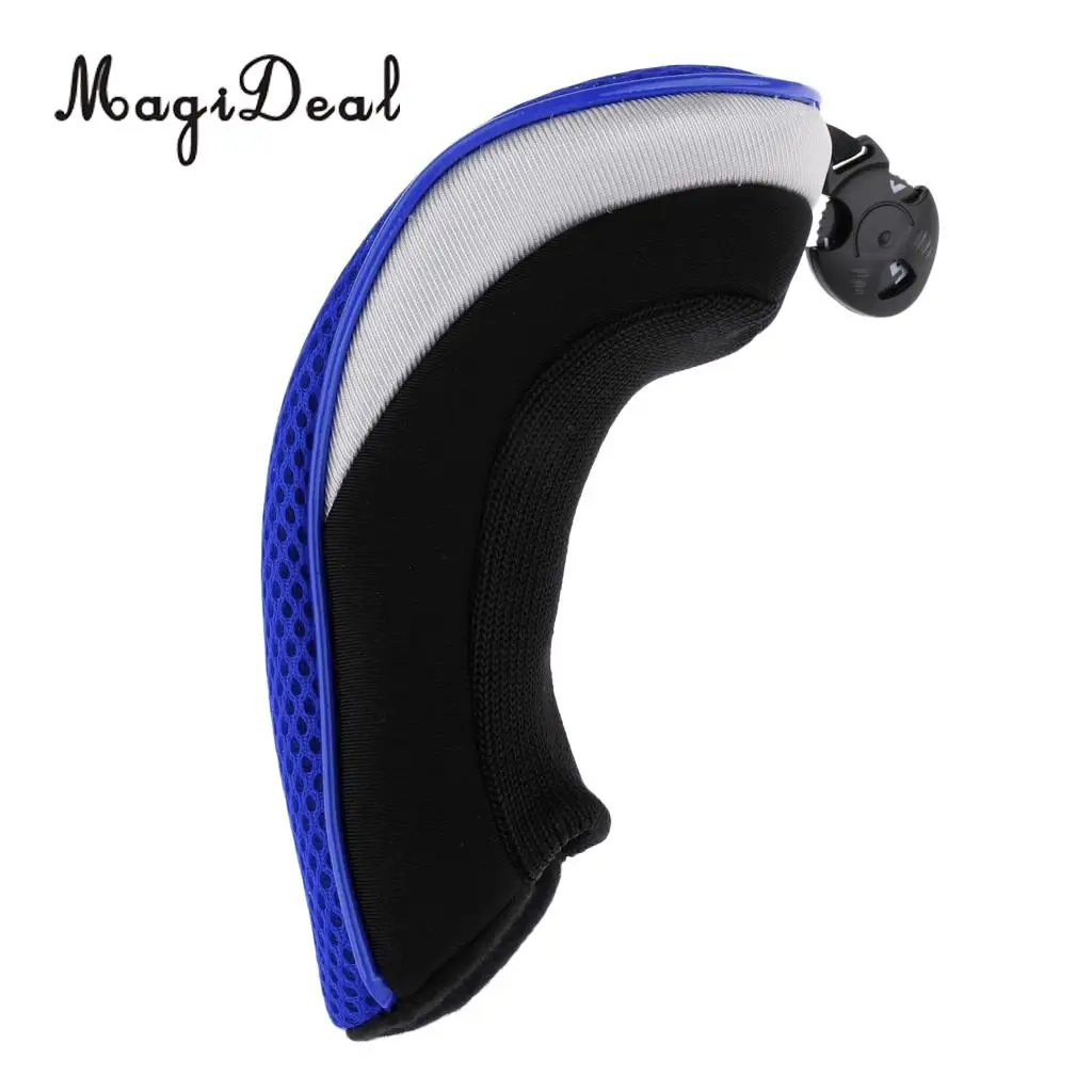 MagiDeal 7 Pieces Golf Hybrid UT Club Rescue Head Cover Headcover with Adjustable Number Tag Set - Durable & Portable