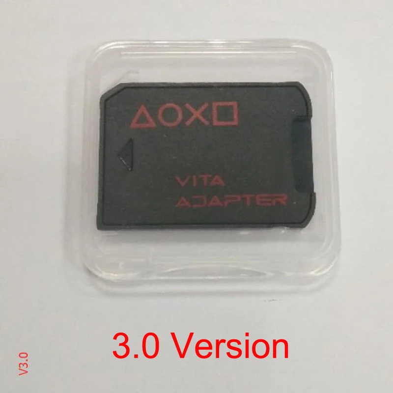 

Version 3.0 For PSVita SD2VITA PSVSD Micro SD Adapter for PS Vita 1000 2000 Mirco SD TF Card to Game Card Adapter V3.0