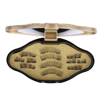 

12 Pcs Magnetic False Eyelashes Mixed Style Reusable Glue-free Cilia Magnet Eye lashes Handmade Extension Beauty Makeup Tools