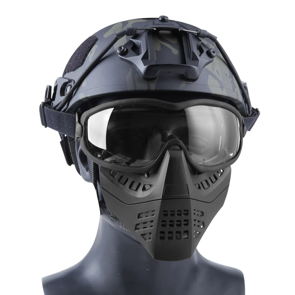 

Ant Shape Mask Airsoft Tractical Mask with Goggle for Paintball CS Game Protective Equipment