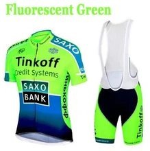 

Factory direct sales! SaxoBank Tinkoff Cycling Suit / Cycling Clothing Breathable Cycling Sportswear