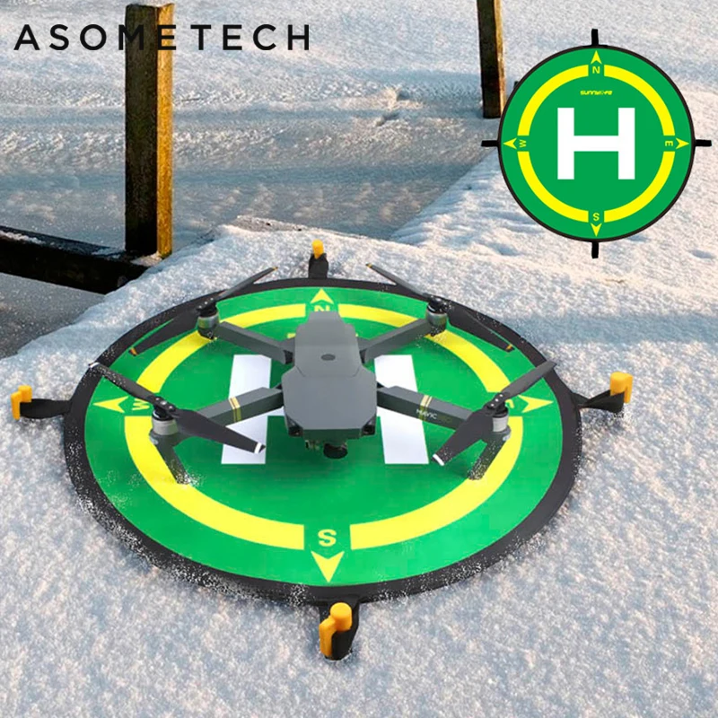 

50CM Landing Pad For DJI Rubber Luminous Foldable Mini Parking Apron For Mavic 2 Pro/Air Phantom 3/4/Pro Spark Drone Accessories