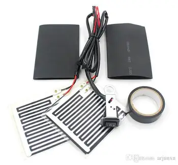 

New Universal Motorcycle E-bike Heated Hand Grips Handle Heater Warmer Kit for Suzuki Yamaha Honda