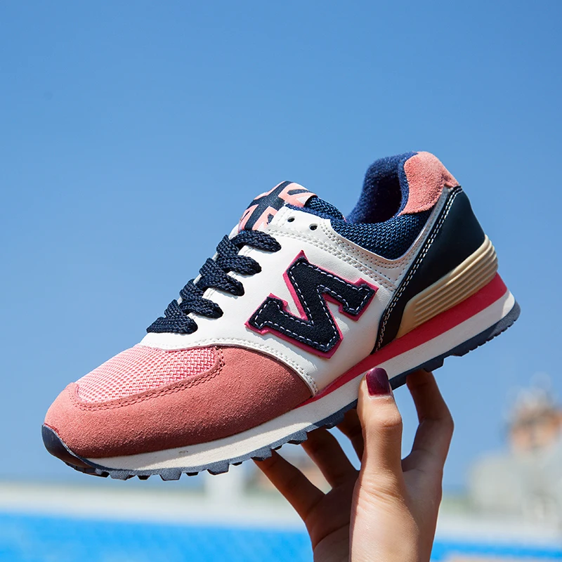 

BOOMING 2019 Women Running Shoes Fashion Outdoor Sport Sneaker Platform Sole Female Leisure Sneakers lady plus size 35-40