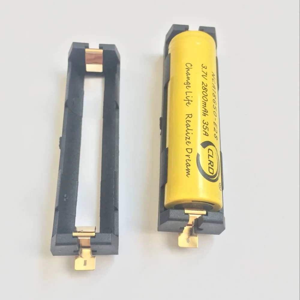 300pcs/lot Battery Holders, Clips & Contacts PCB PLSTIC BATT HLDR SMT 1