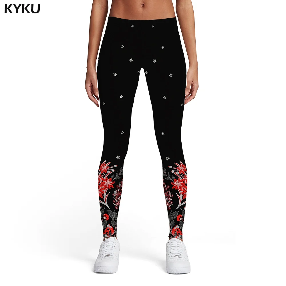 Бренд KYKU, леггинсы с рисунком единорога, женские спортивные штаны с животными, цветные леггинсы, штаны с рисунком, женские леггинсы - Цвет: Ladies leggings07