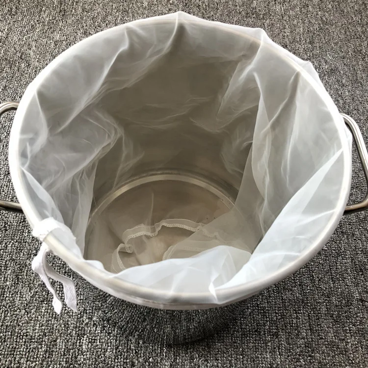 

1PCS Home Brew Filter Bag Brewing Reusable Wort Fine Mesh Grain Filter Bag For Malt Boiling
