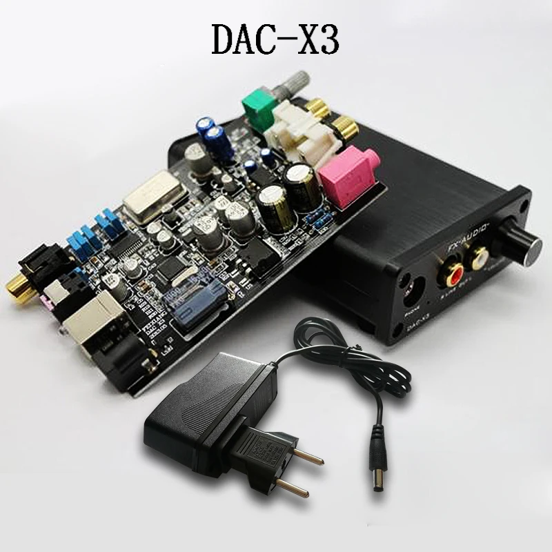 FX AUDIO DAC X3 Fiber Coaxial USB Decoder 24BIT/192Khz USB DAC