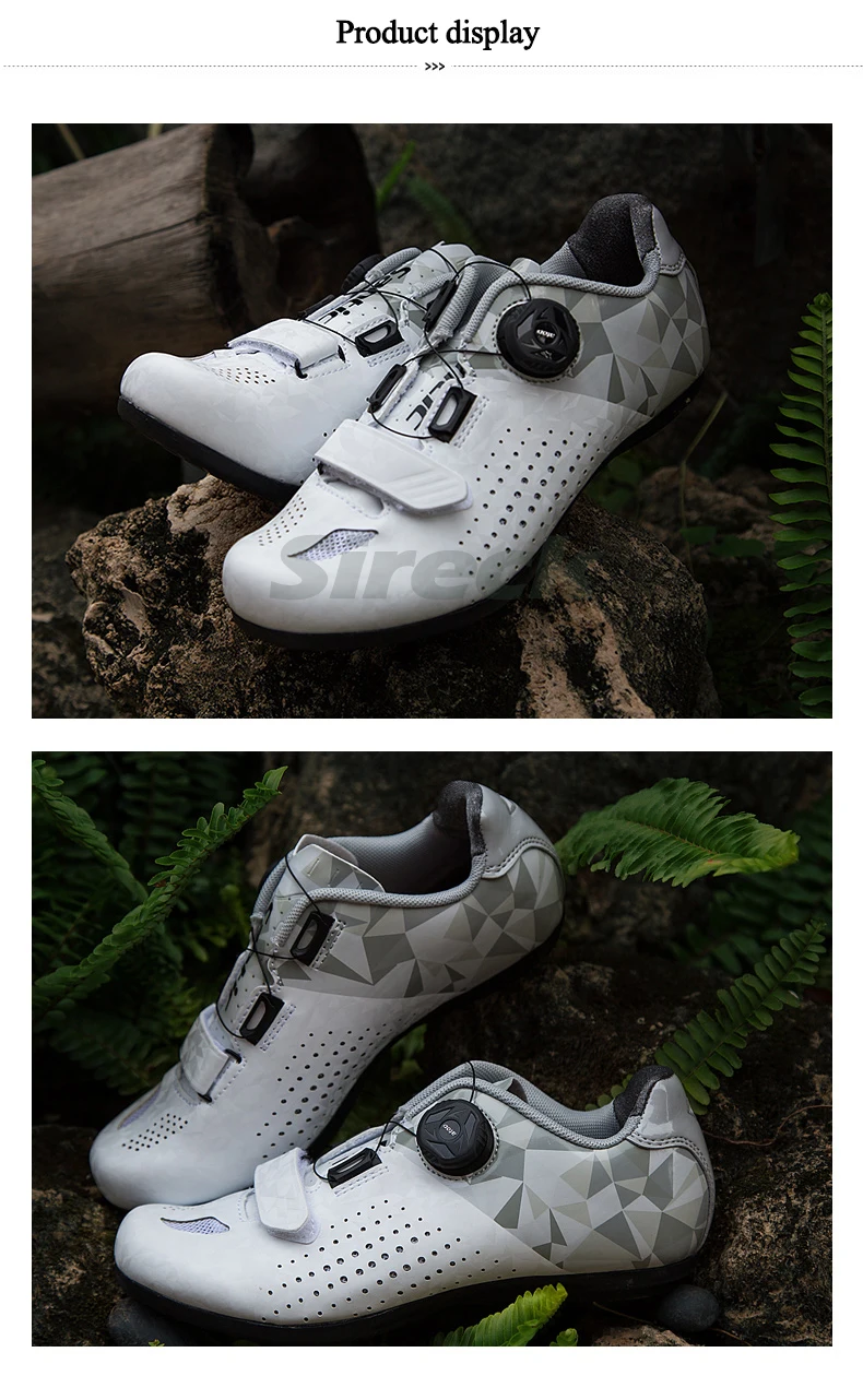 Santic Cycling Shoes Men Women MTB Mountain Road Bike Shoes Rubber Anti-slip Unlocked Bicycle Shoes Zapatillas Ciclismo