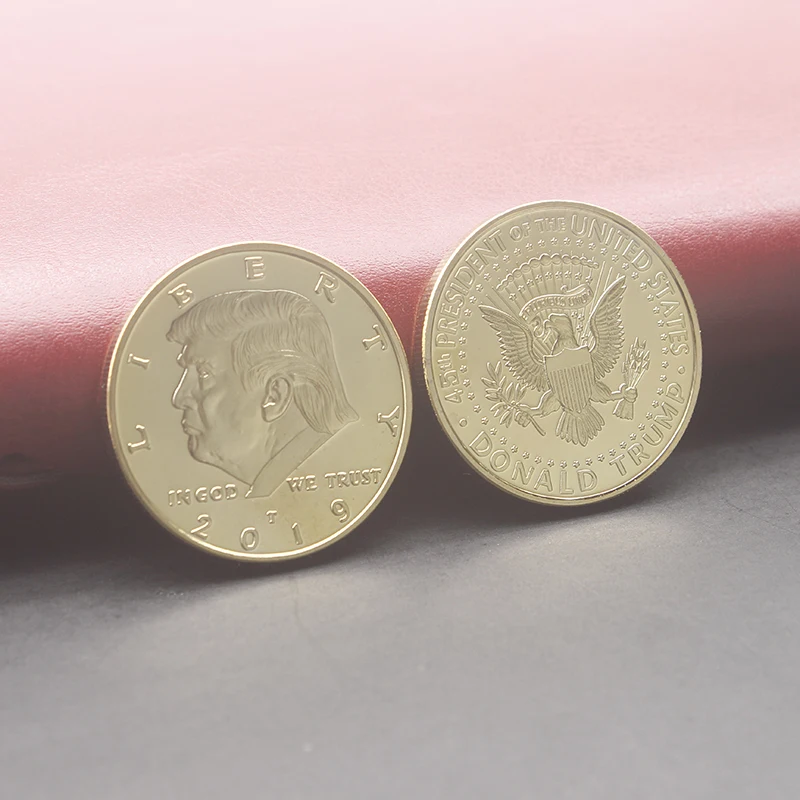 2019 gold trump coin