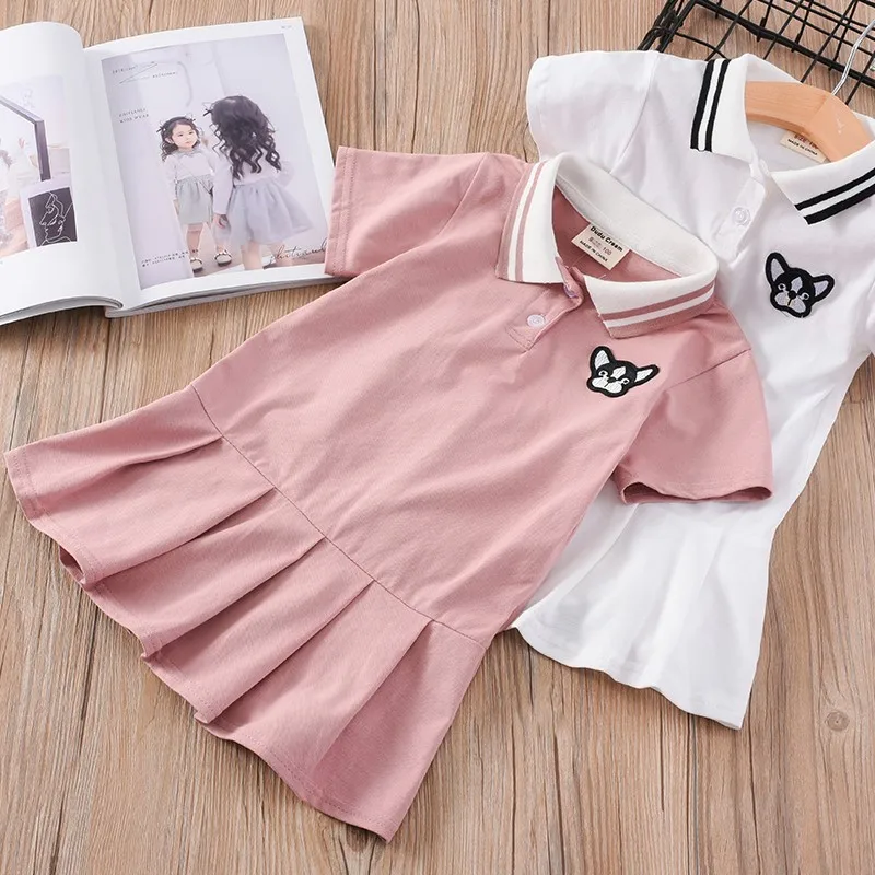 

1-5 YEARS 2018 INS HOT GIRLS TENNIS DRESS KIDS DRESSES GIRLS CLOTHES BABY GIRL CLOTHES GIRLS LEASURE DRESSES