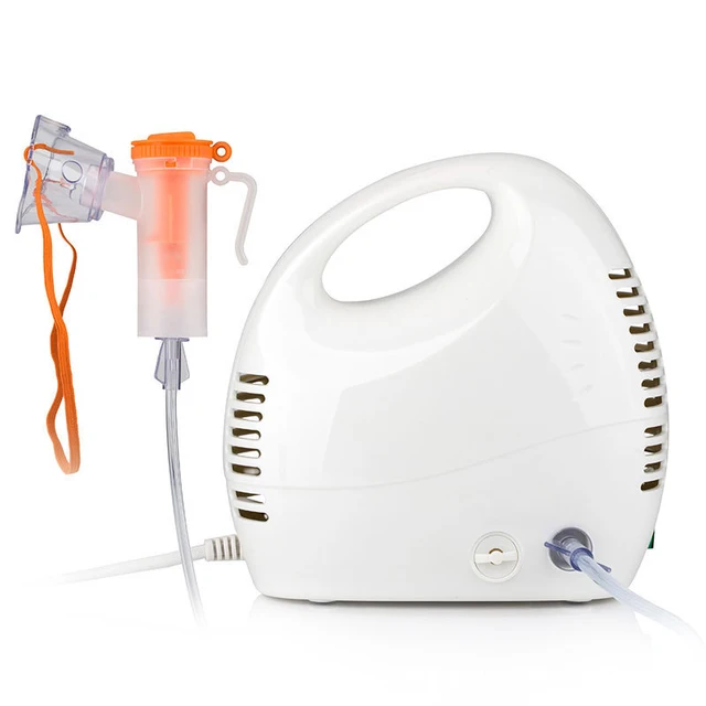 US $49.56  Air Compressor Atomizer Medical Compressed Atomizer with Nebulizer Mask and Cup Extended Catheter F
