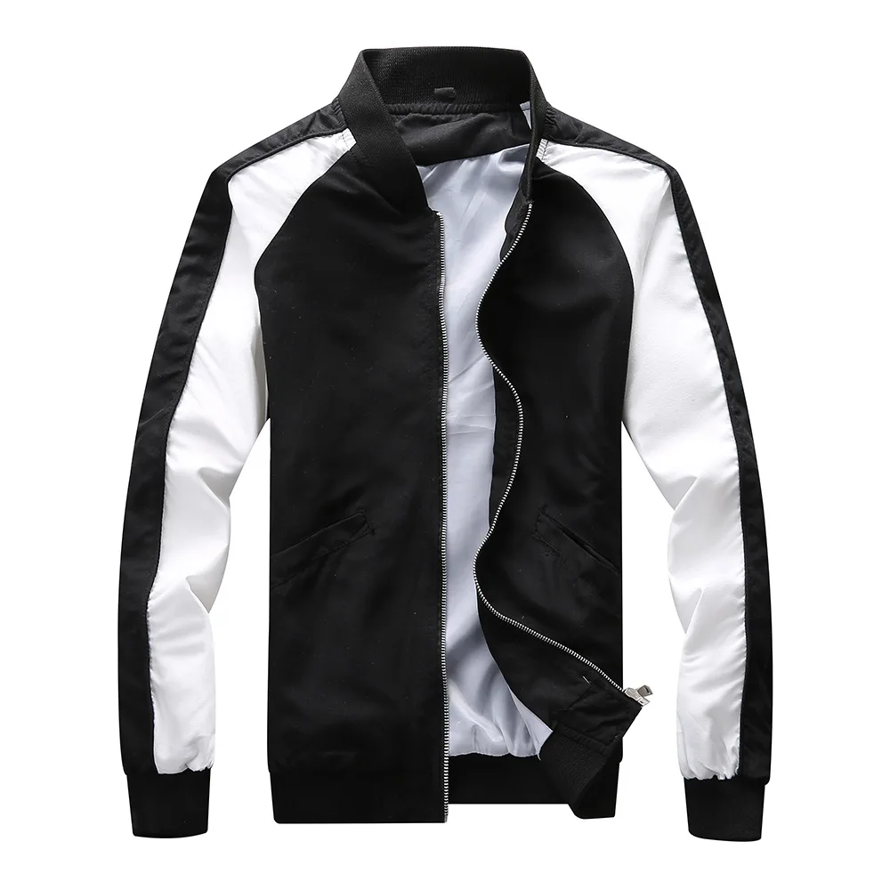 

New Jackets chaqueta Men's Bomber Zipper Jacket Mens Clothing Fashion Men Casual Streetwear Hip Hop Slim Fit Pilot Coat Outwear