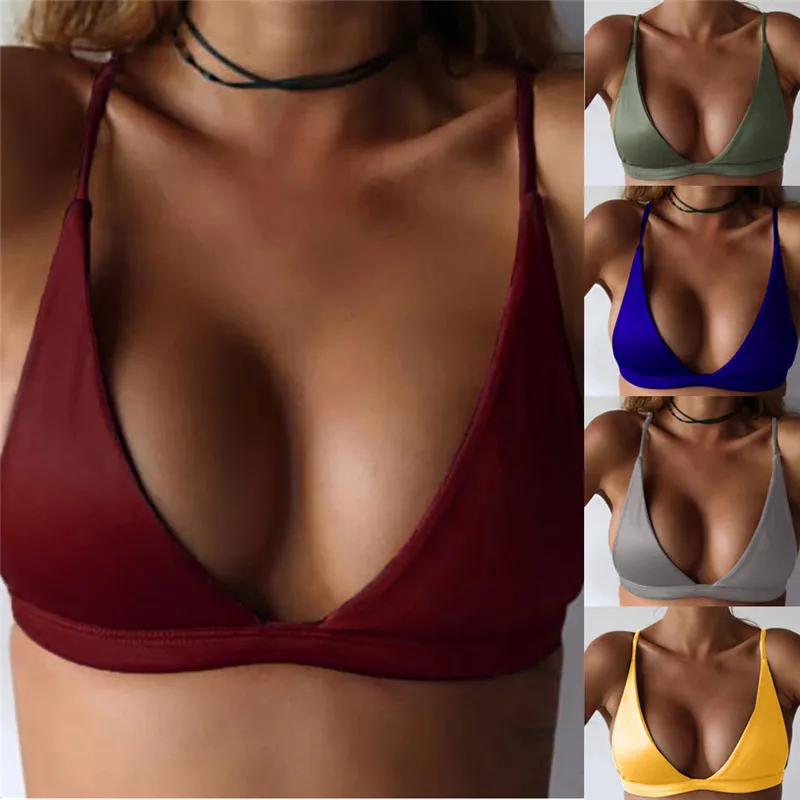 

Bikinis Set Sexy bikinis Swimwear Women Push-Up Padded Top Bandeau woman Swimsuit biquini bikini 2019 bathing suit Beachwear