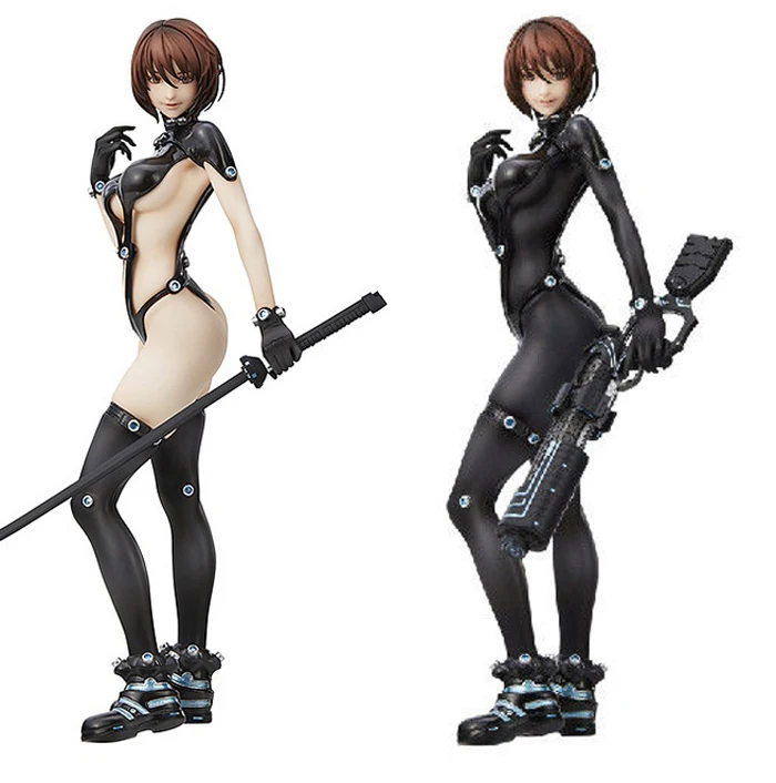 

2 Ver. Comic Anime Movie Union Creative Gantz O Anzu Yamasaki X with Gun Sword Battle Suit Super Sexy Figure Model Toys