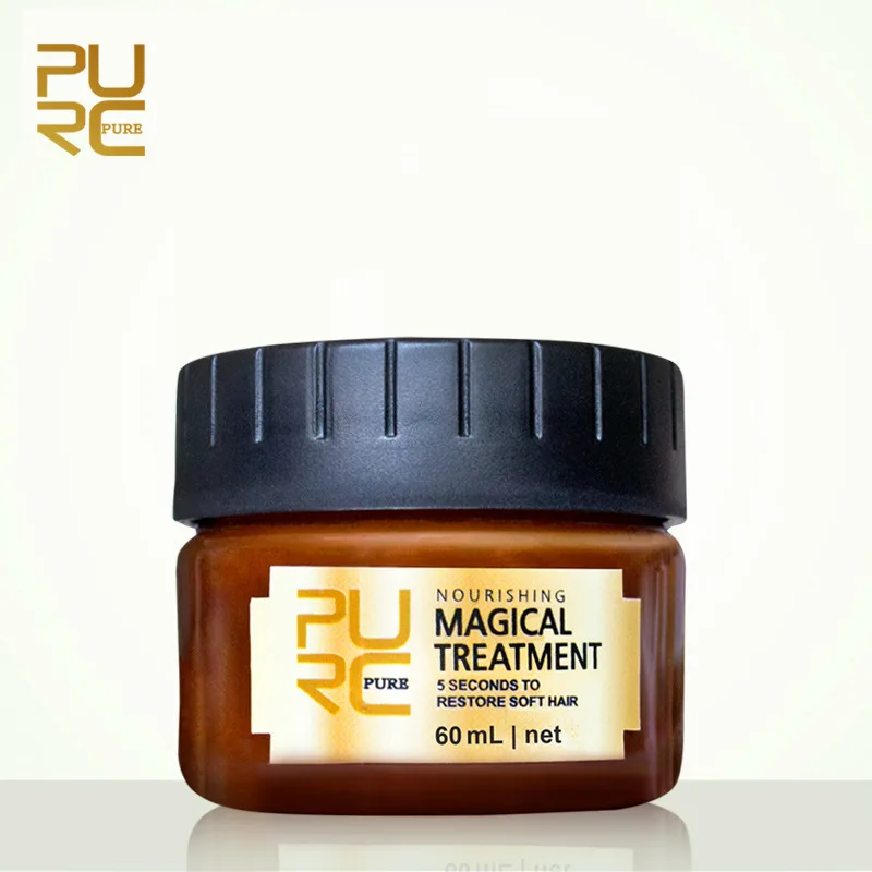 PURC Magical Hair Treatment Mask 5 Seconds to Repair Damaged Hair, Make Hair Soft and Smooth Nourishing Hair Conditioner 60ML PURC Magical Hair Treatment Mask 5 Seconds to Repair Damaged Hair, Make Hair Soft and Smooth Nourishing Hair Conditioner 60ML
