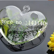 6 шт./партия, новая модная прозрачная стеклянная подвесная ваза, модный гидропонный цветок, Современное украшение для дома с бесплатной доставкой