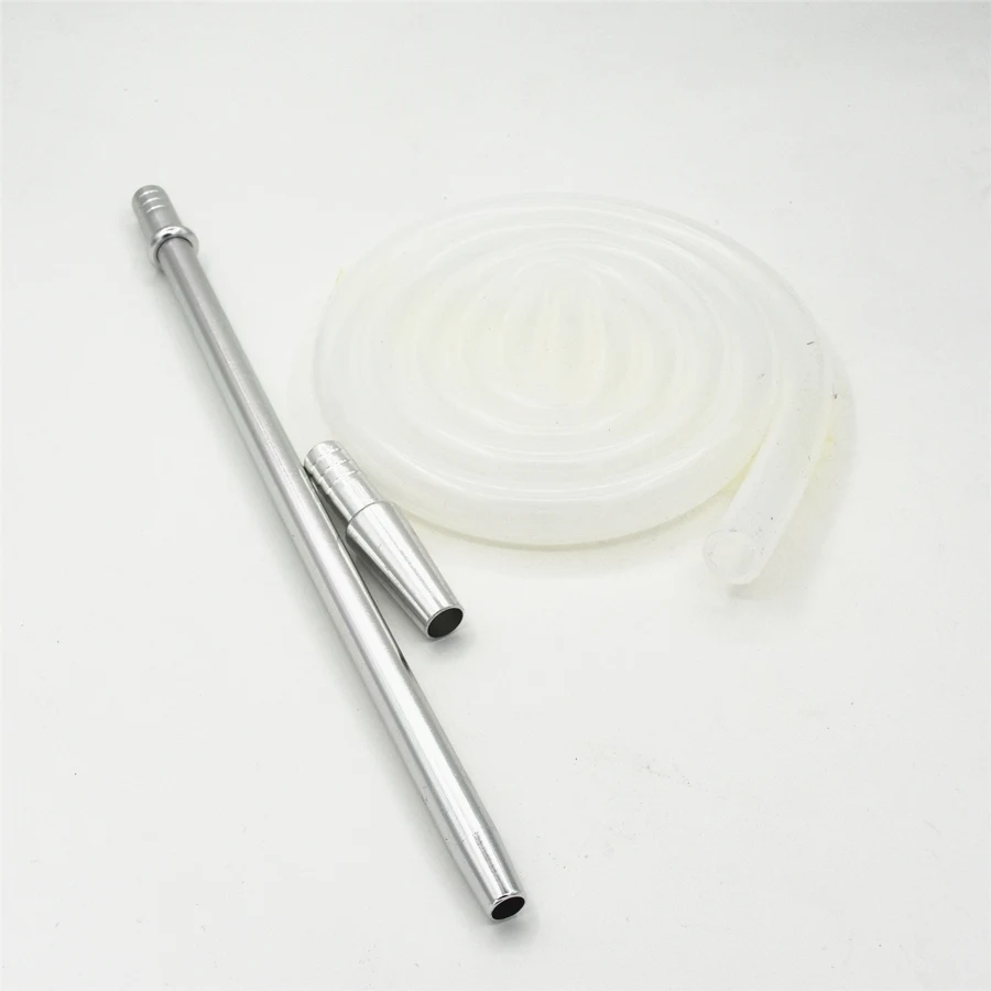 Кальян 1,5 м силиконовый кальян шланг с 30 см алюминиевый стержень ручка для курительная трубка воды
