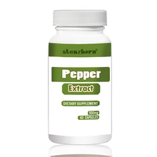 

Pepper extract 500mg 60 pcs ease discomfort of constipation, diarrhea and gas